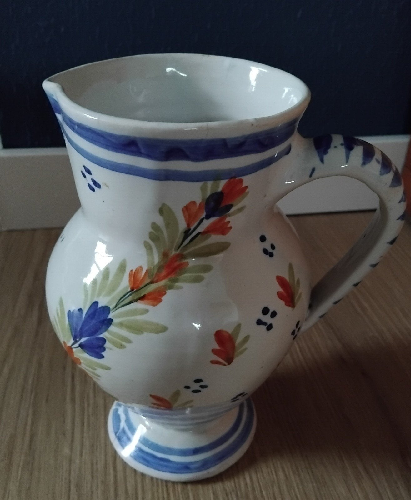 Henriot Quimper kruik kan, Antiek en Kunst, Ophalen of Verzenden