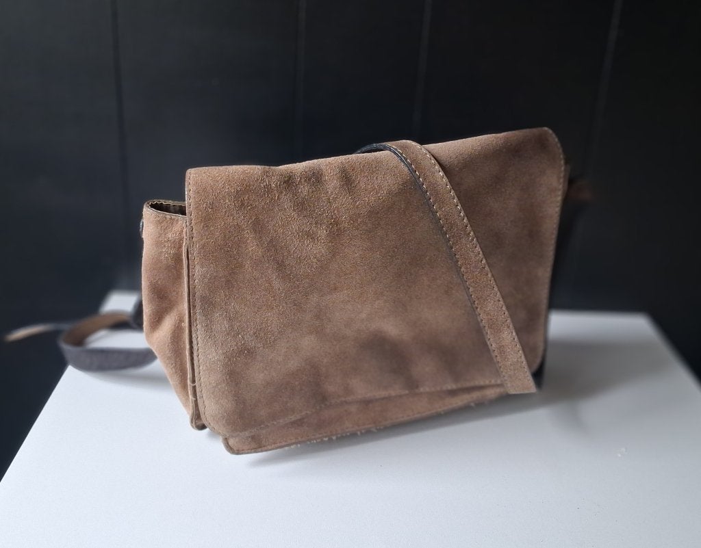 Tas Sueda Sissi Boy, Ophalen of Verzenden, Gebruikt, Bruin, Handtas