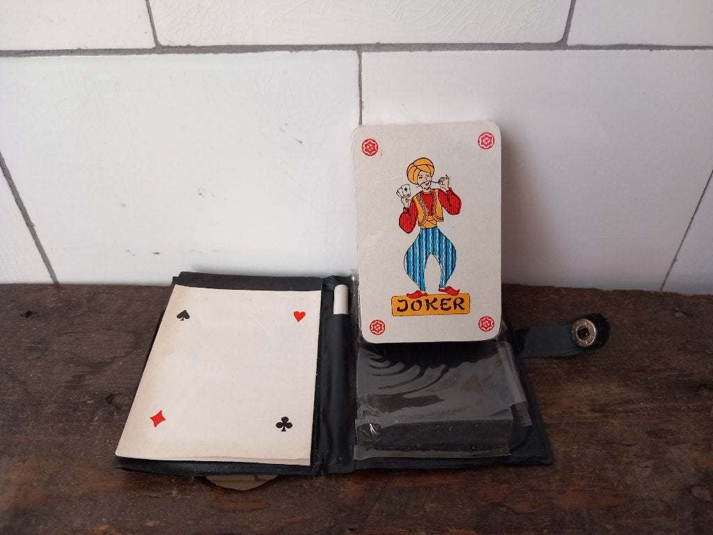 vintage kaartsspel mooie speelkaarten nieuw cadeau tip nieuw, Ophalen