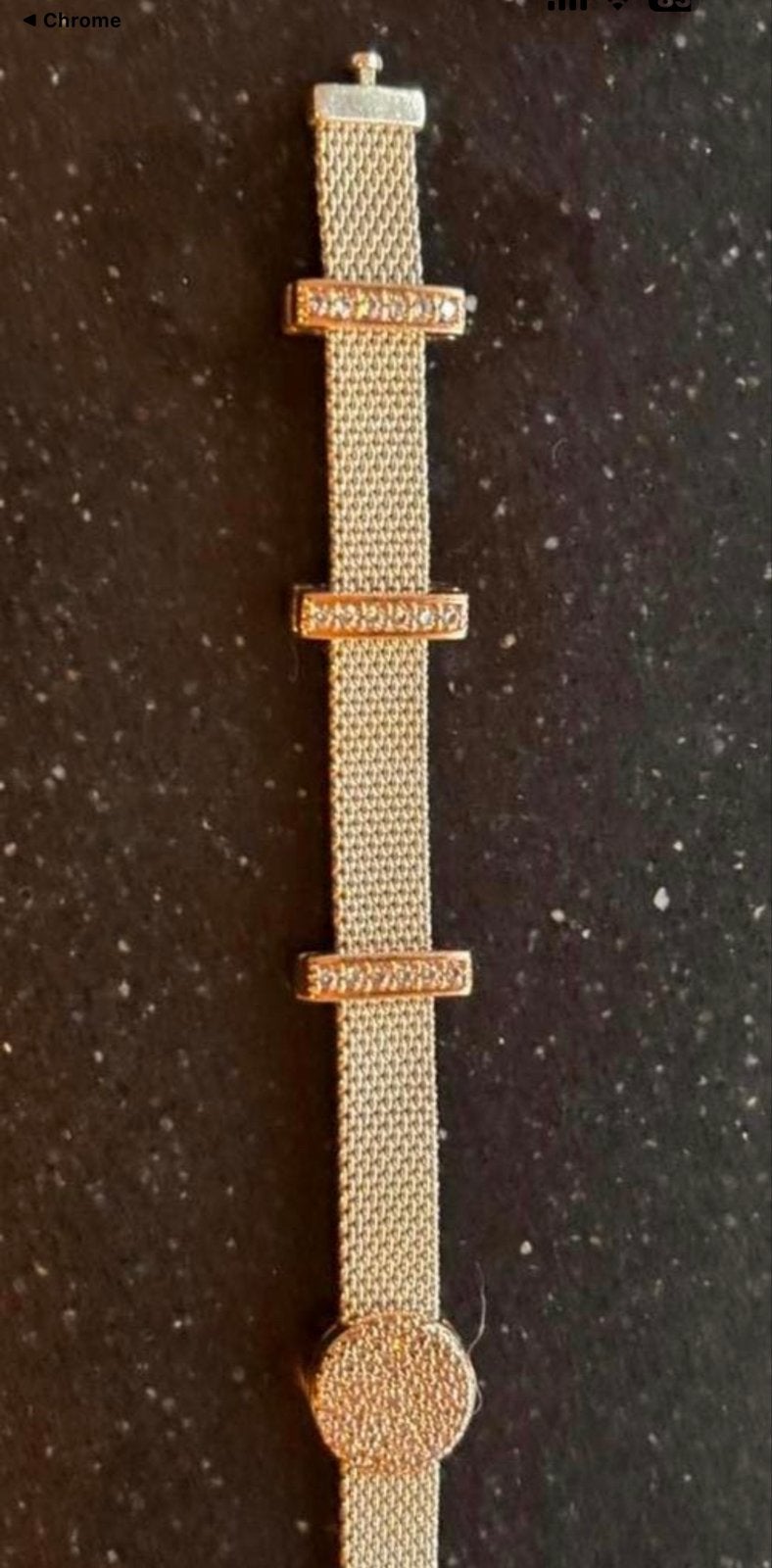 Pandora 14k verguld gouden armband met bedels, Ophalen of Verzenden, Zo goed als nieuw, Goud, Met bedels of kralen