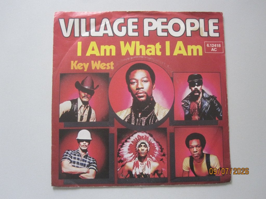 VILLAGE PEOPLE -  i am what i am - vinyl 7", Gebruikt, 7 inch, Ophalen of Verzenden, Overige typen