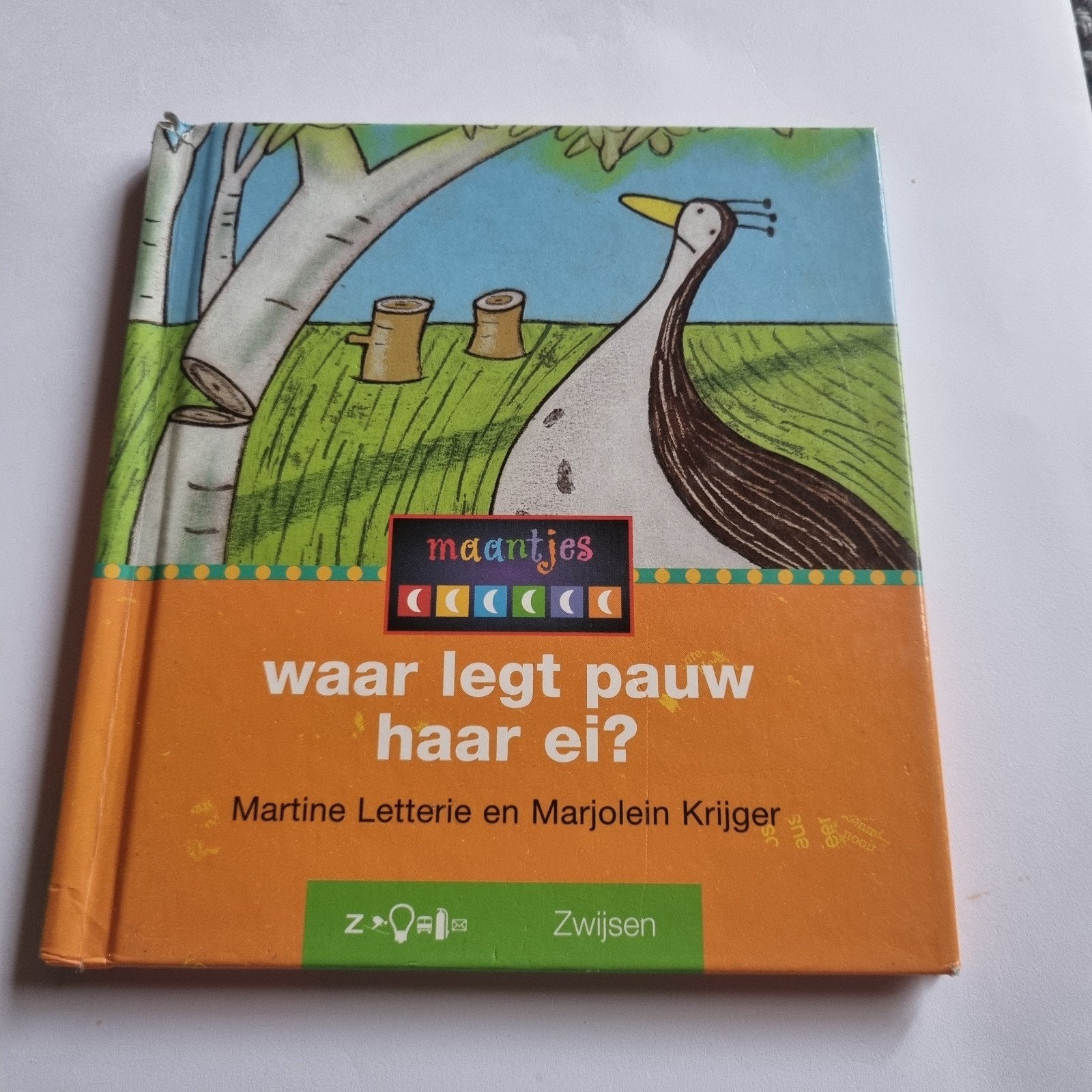 Maantjes: Waar legt pauw haar ei?Veilig leren lezen -kern 6, Ophalen of Verzenden, Gelezen, Martine Letterie en Marjolein Krijger