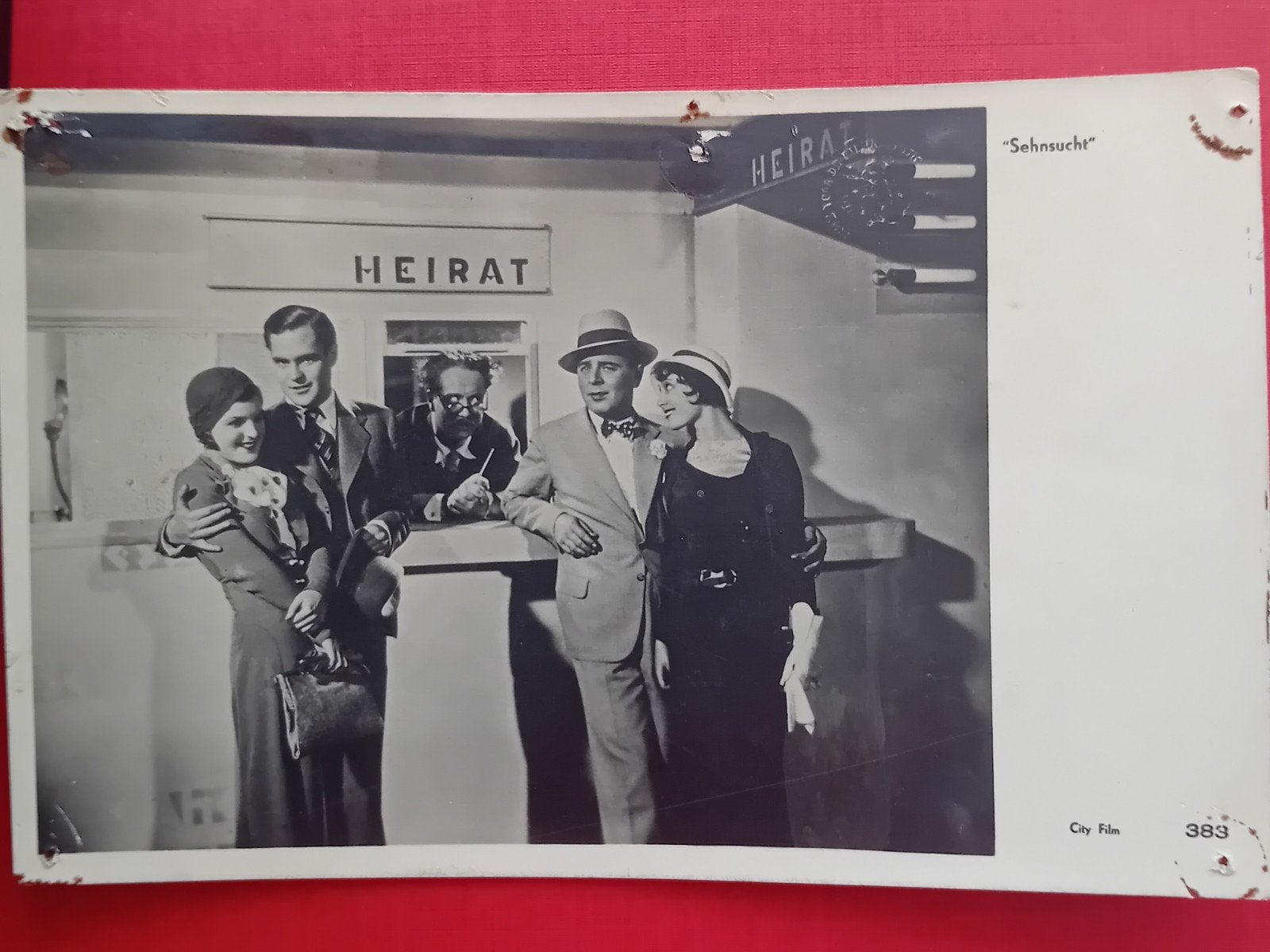 Ansichtkaart Sehnsucht, Ophalen of Verzenden, Foto of Kaart