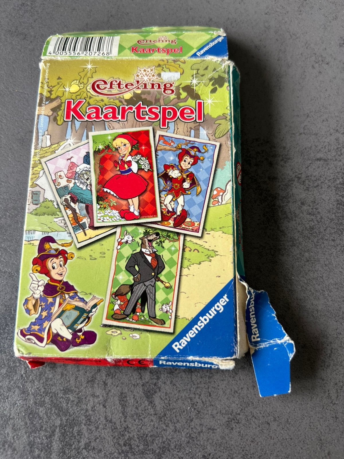 2007 Ravensburger Efteling kaartspel, Verzamelen, Efteling, Ophalen of Verzenden, Zo goed als nieuw, Overige typen
