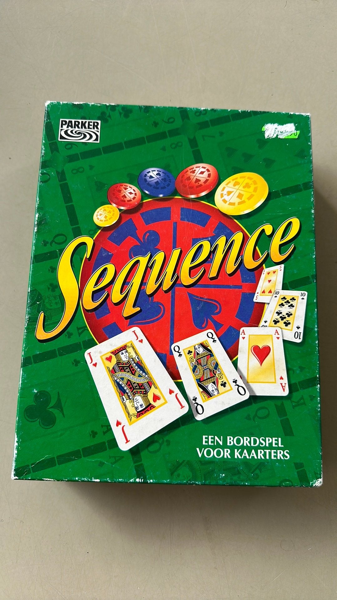 Sequence bordspel voor kaarters, Vijf spelers of meer, Ophalen, Gebruikt