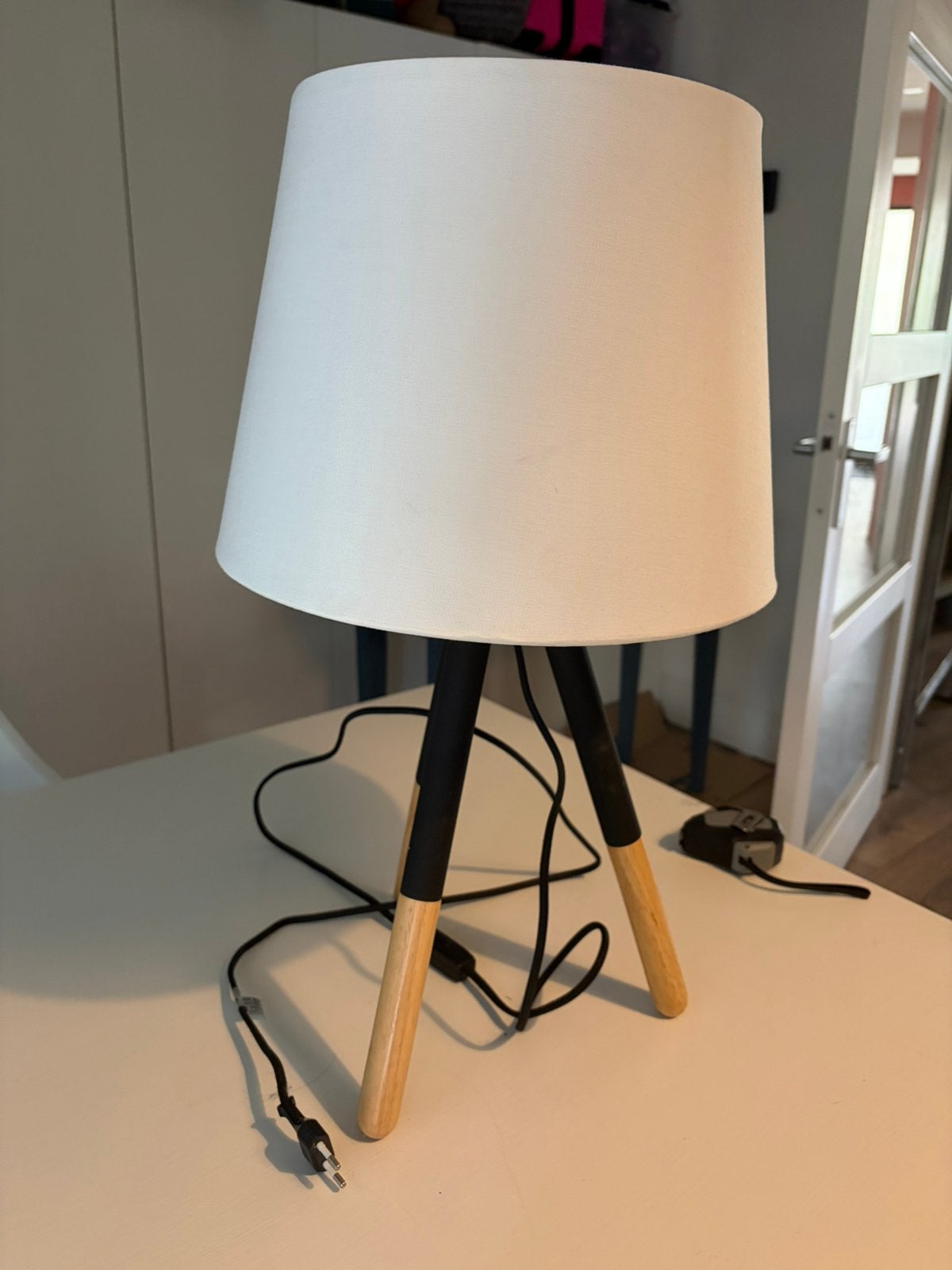 Tafellamp 57 cm hoog, Huis en Inrichting, Ophalen, Zo goed als nieuw