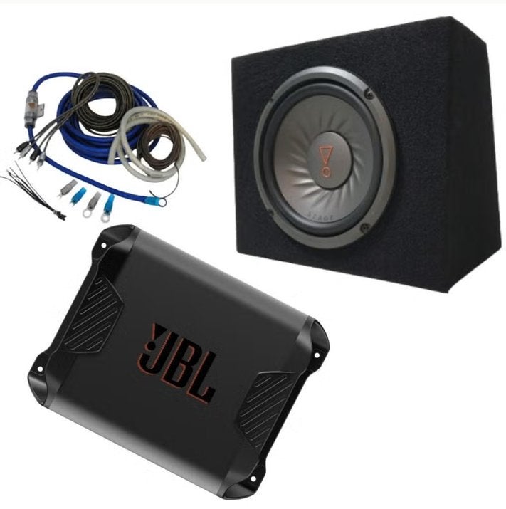 JBL Stage GT80021 versterker + 10Inch Subwoofer set, Auto diversen, Ophalen of Verzenden, Nieuw