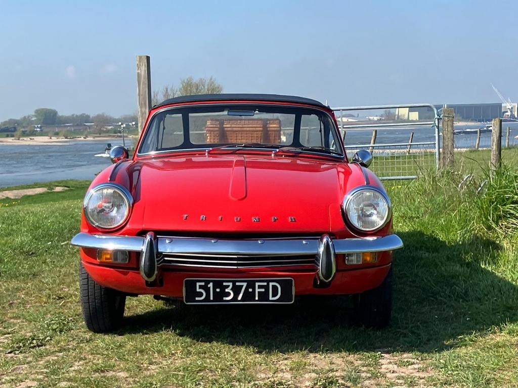 Triumph Spitfire 1.3 MK III 1968 gerestaureerd Origineel NL, foto 5