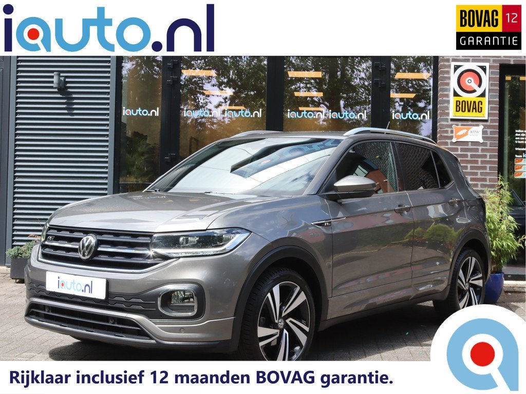 Volkswagen T-Cross 1.0 TSI 115pk DSG R-Line Style LED/Navi/C, Auto's, Volkswagen, 12 maanden, T-Cross, Gebruikt, Euro 6