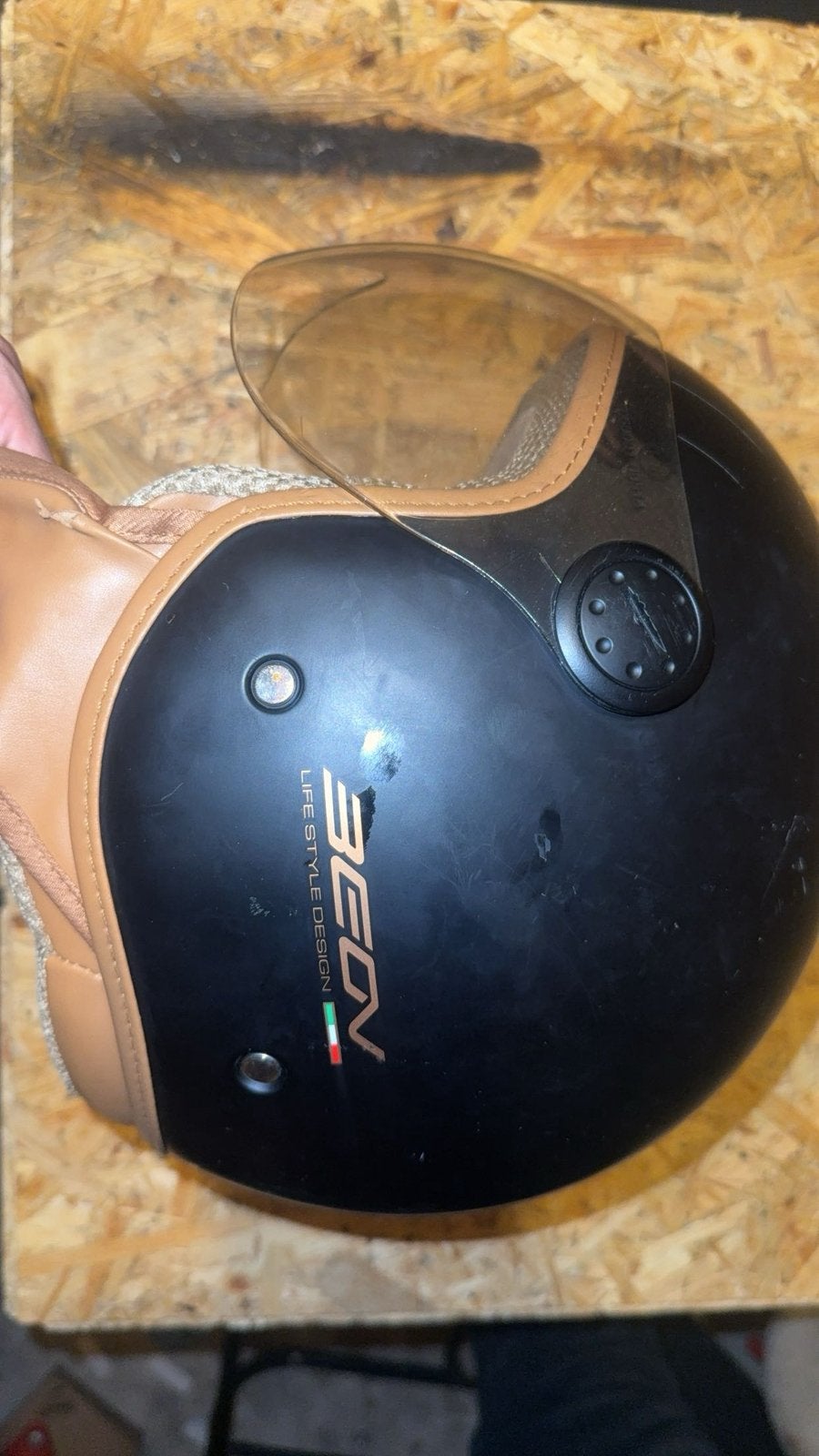 Beon scooter helm, Ophalen, Zo goed als nieuw