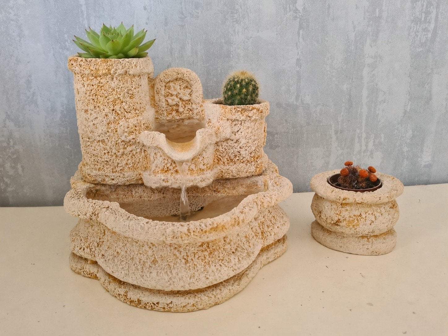 Waterval, mediterraans. Uit Zuid Frankrijk, Ophalen, Zo goed als nieuw, Mediterraans
