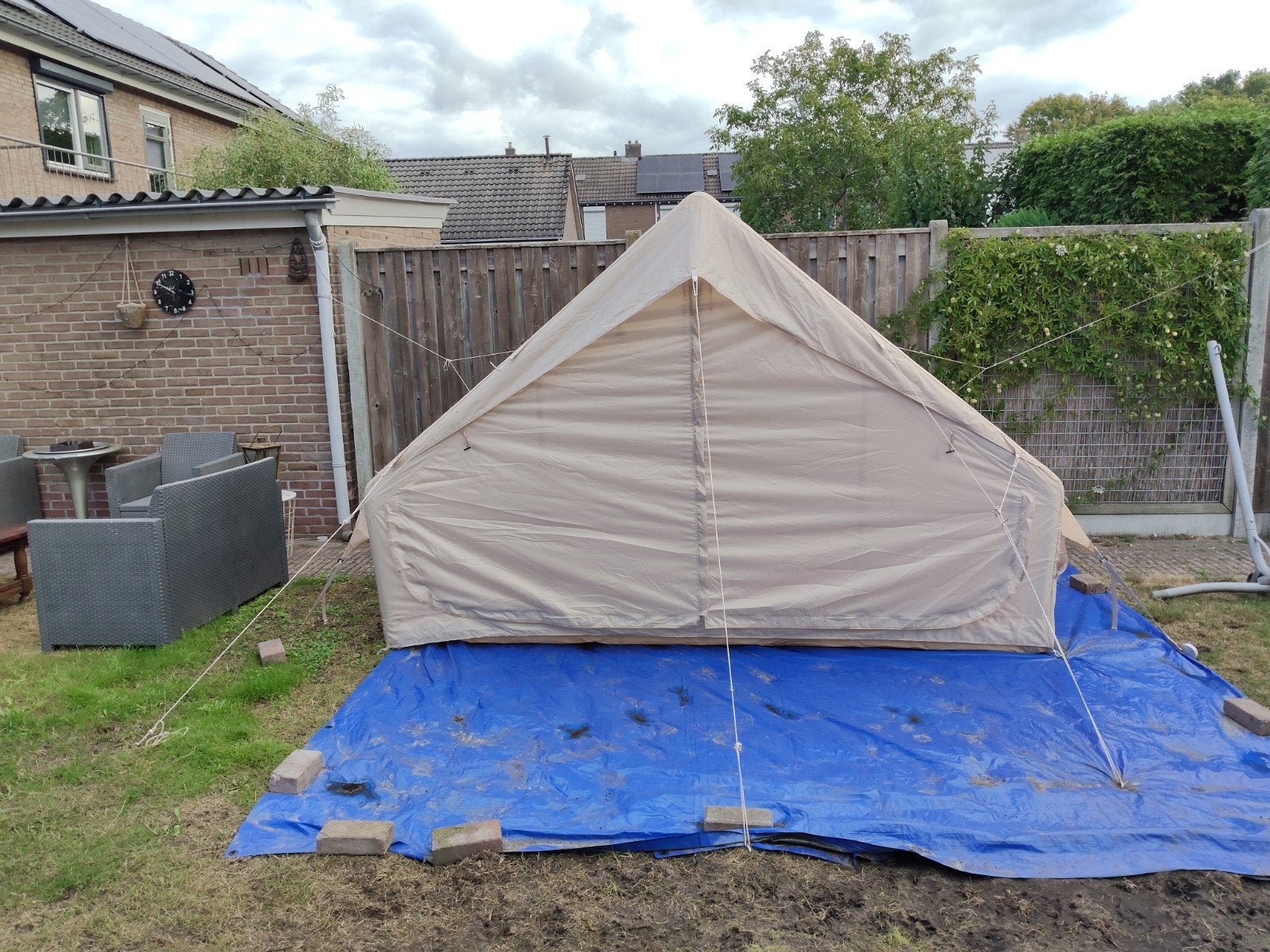 opblaasbare tent, Ophalen of Verzenden