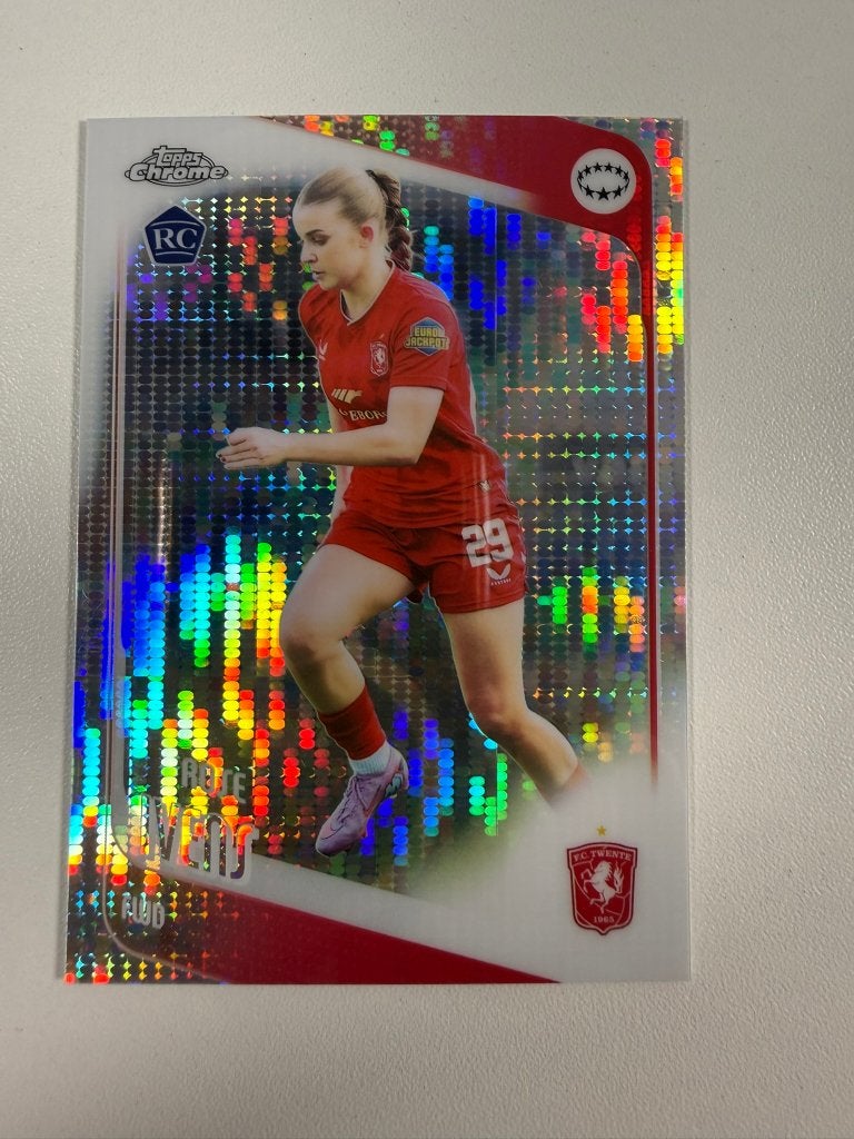 73 Rose Ivens RC PULSAR Topps Women's Chrome 2025-26, Verzamelen, Ophalen of Verzenden, Nieuw, F.C. Twente, Poster, Plaatje of Sticker