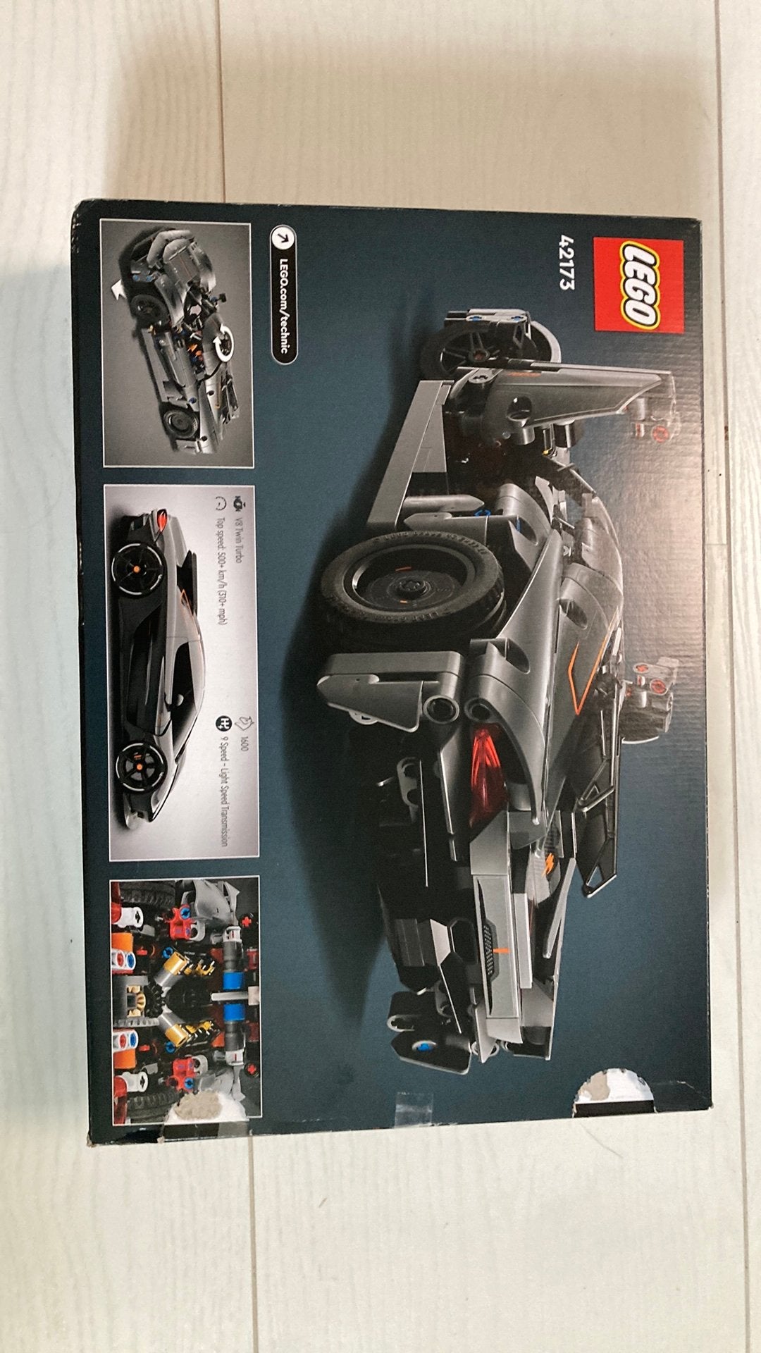 Alleen de doos van de lego “Koenigsegg Jesko Absolut” 42173, Ophalen of Verzenden, Nieuw, Overige merken