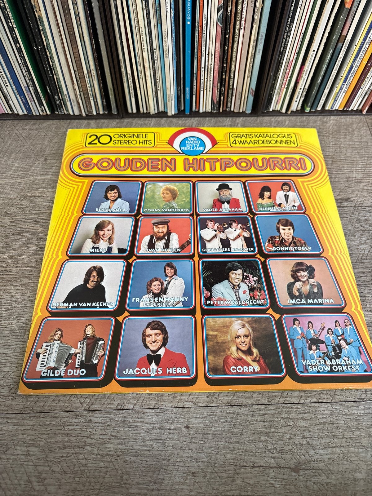 Gouden Hitpourri LP - Diverse Artiesten, LP, Gebruikt, Pop, Ophalen of Verzenden