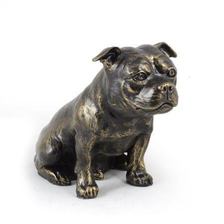 Te koop beeld van een Staffordshire Bullterrier  Staffie, Verzamelen, Beelden en Beeldjes, Ophalen of Verzenden, Nieuw, Dier