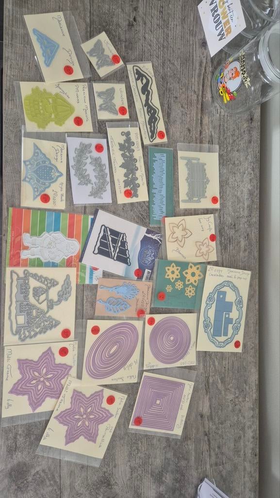 Div. Stansmallen, Hobby en Vrije tijd, Scrapbooking, Ophalen of Verzenden, Frame of Mal