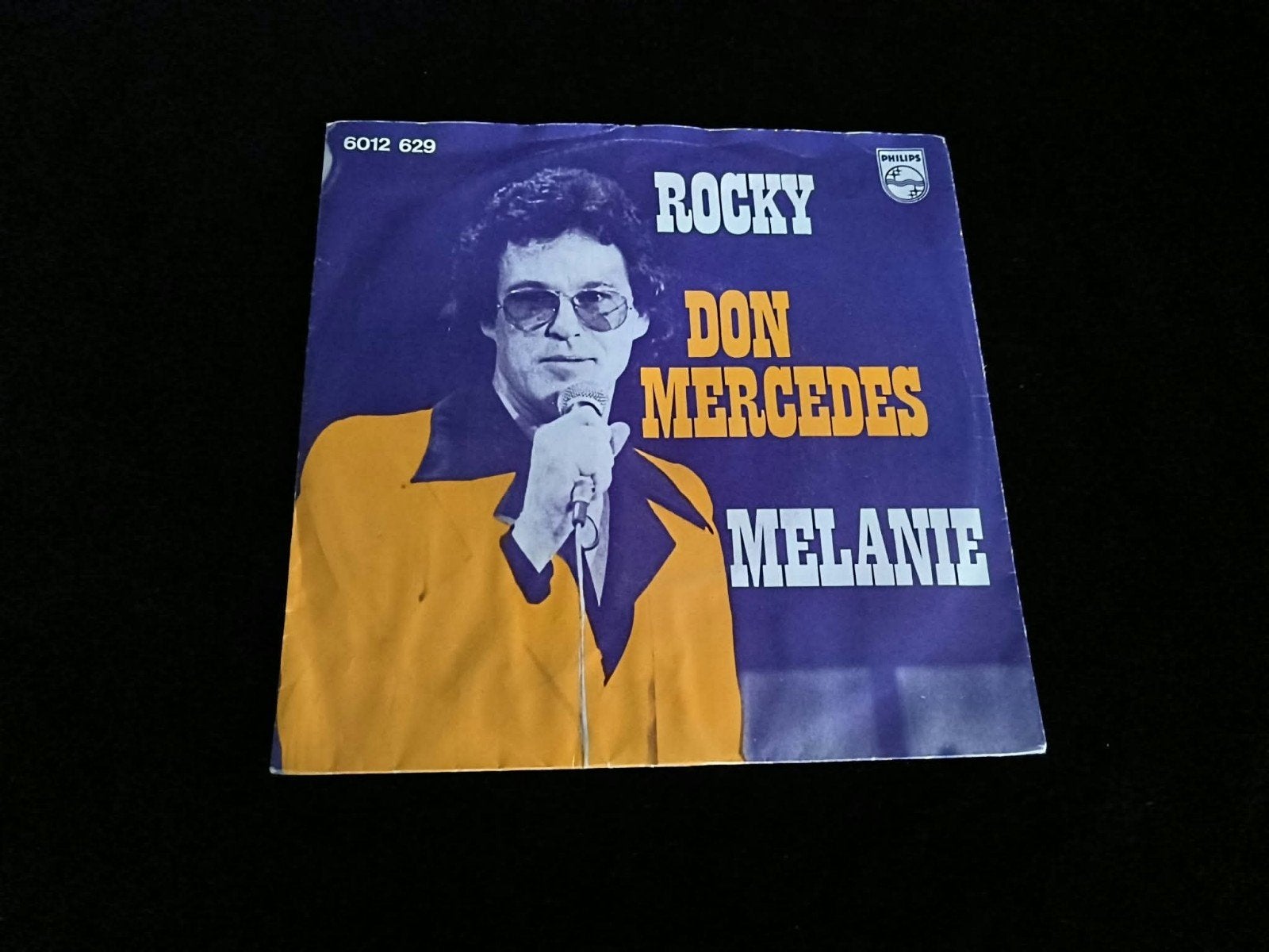 Don Mercedes - Rocky / Melanie (Philips 6012 629), Gebruikt, 7 inch, EP, Nederlandstalig