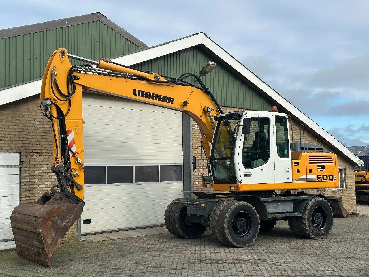 Liebherr A900C (bj 2007), Graafmachine