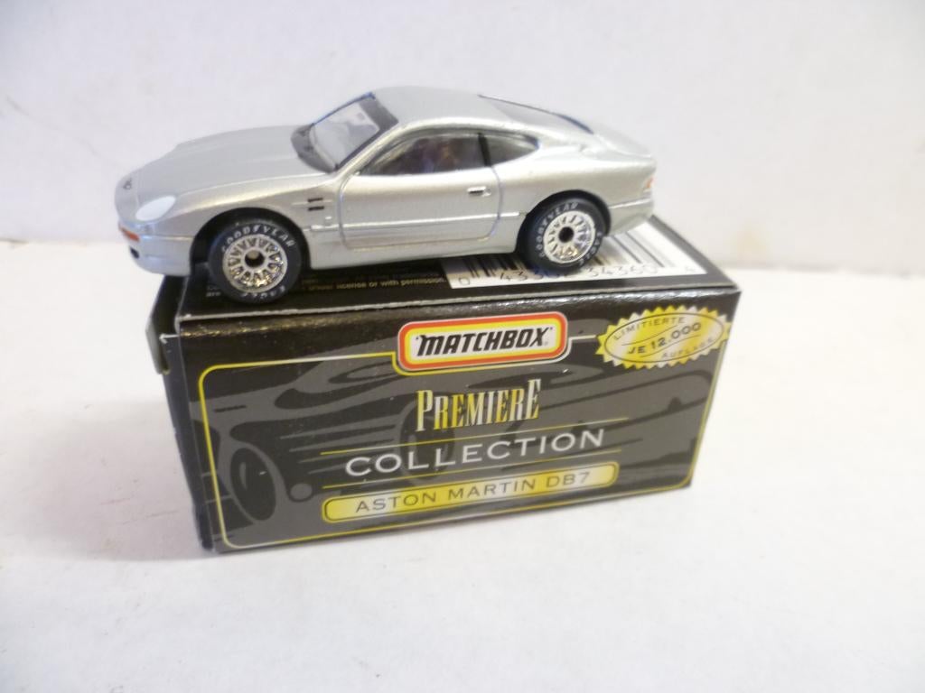 Matchbox 1994 Premiere Collection Aston Martin DB7 1:60 auto, Ophalen of Verzenden, Nieuw, Auto
