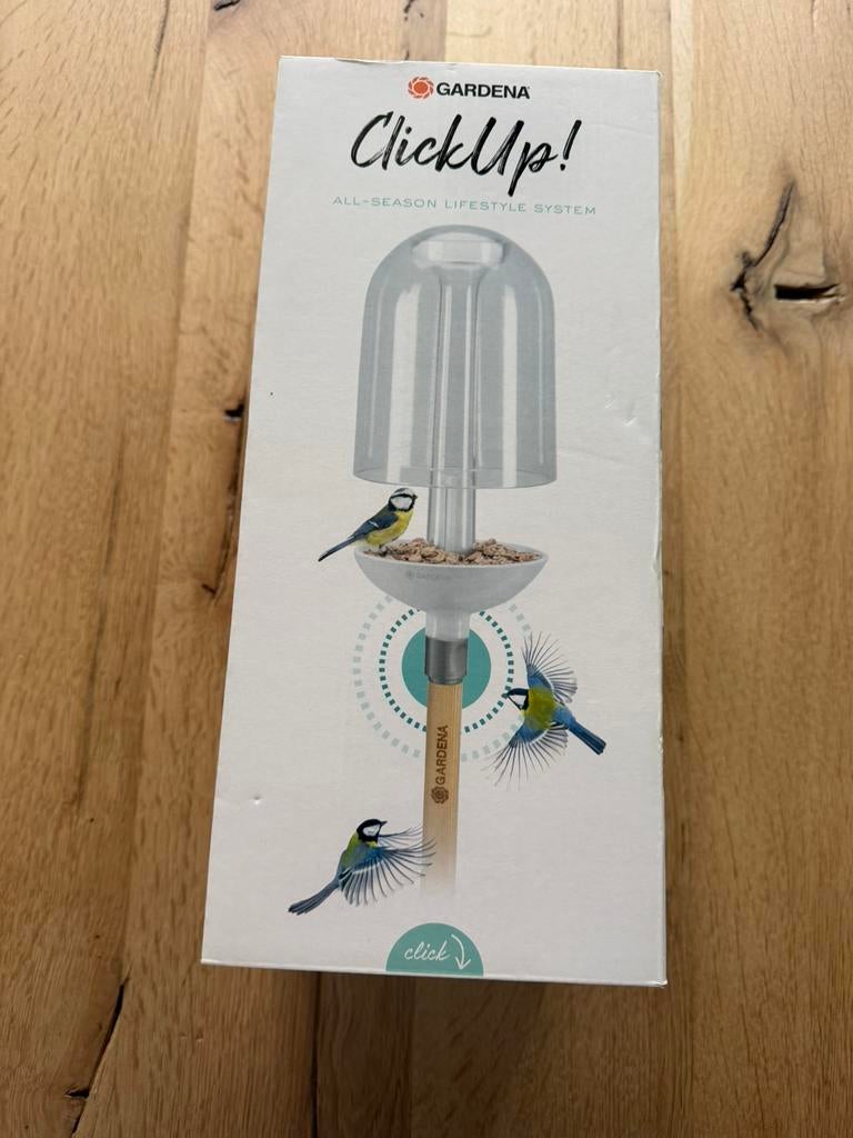 Gardena clickup vogelvoederbak nieuw in doos, Ophalen of Verzenden, Nieuw