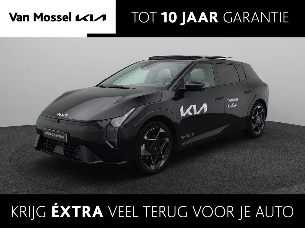 Kia EV4 GT-PlusLine 81.4 kWh Leder | Head-Up | Dodehoekcamer, Auto's, Kia, Bedrijf, Te koop, EV4, 360° camera, ABS, Achteruitrijcamera