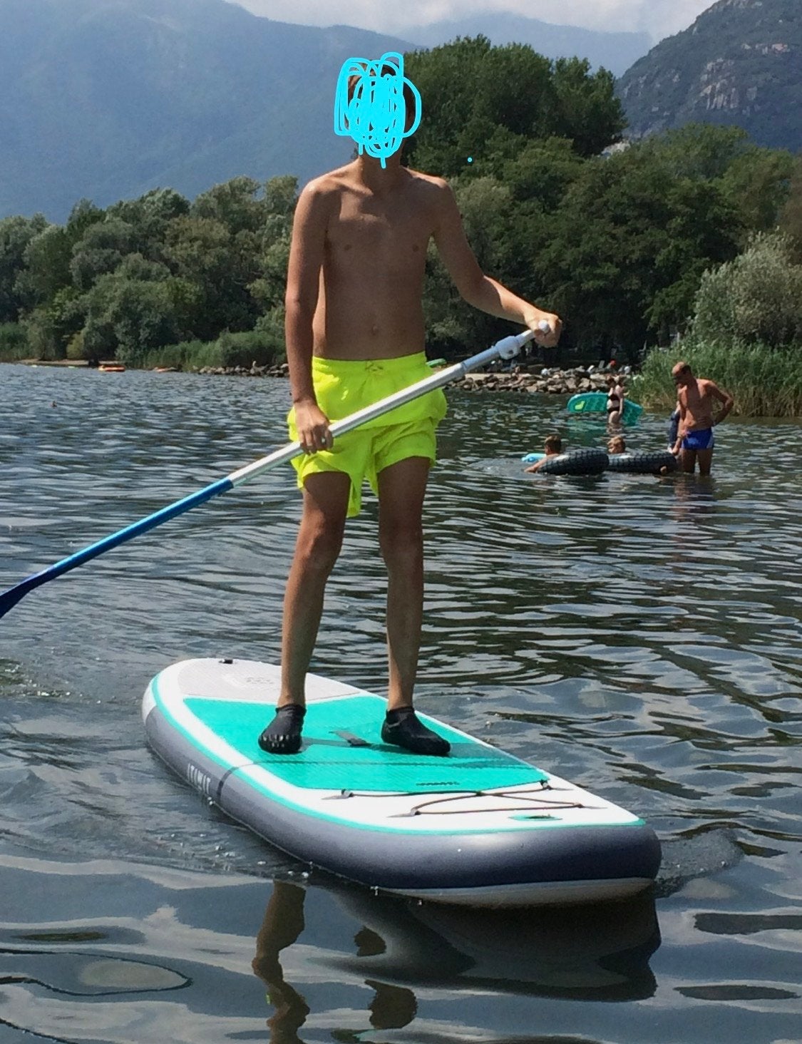 SUP-board met peddel, Ophalen of Verzenden, Zo goed als nieuw, SUP-boards