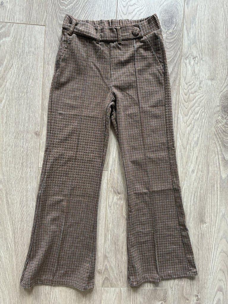 Zara broek maat 140 ruit, Kinderen en Baby's, Kinderkleding | Maat 140, Broek, Meisje, Ophalen of Verzenden, Zo goed als nieuw