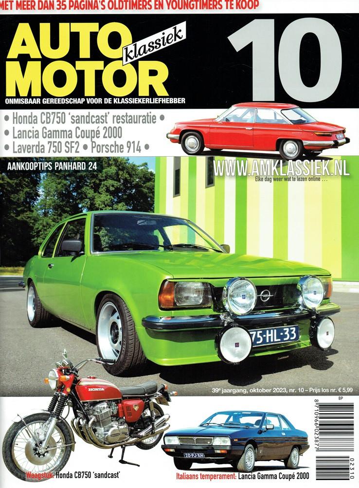 Auto Motor Klassiek 2023 nr. 10 (o.a. Lancia Gamma Coupé), Verzenden, Gelezen, Algemeen