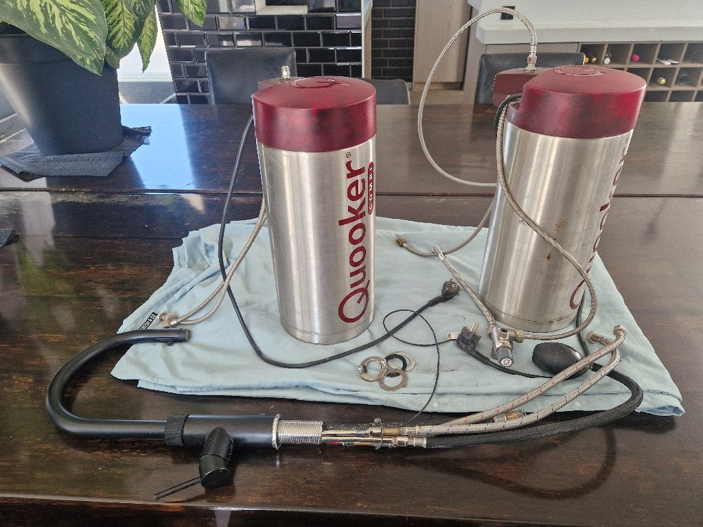 quooker en 2 boilers, Ophalen, Gebruikt, Aardgas, Boiler