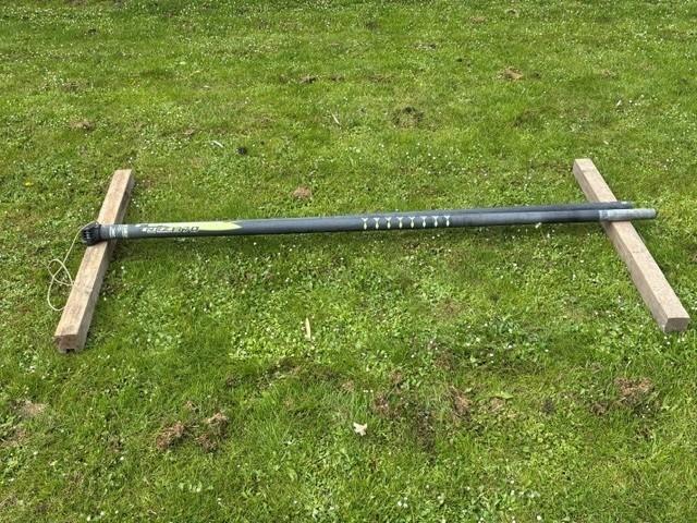 Surfmast Powerex (470 cm) incl. mastvoet carbon, Watersport en Boten, Windsurfen, Gebruikt, Mast, Met mastvoet, Ophalen