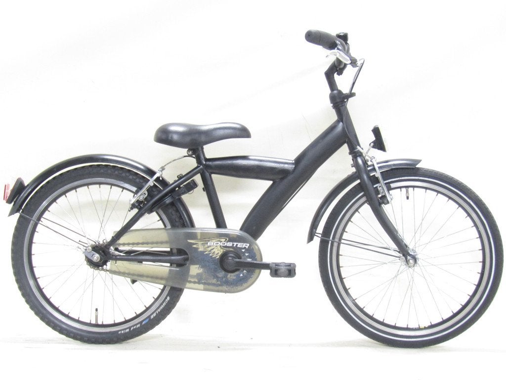 Loekie Booster zwart jongens 31cm 20inch, Fietsen en Brommers, Fietsen | Jongens, Gebruikt, LOEKIE, Versnellingen