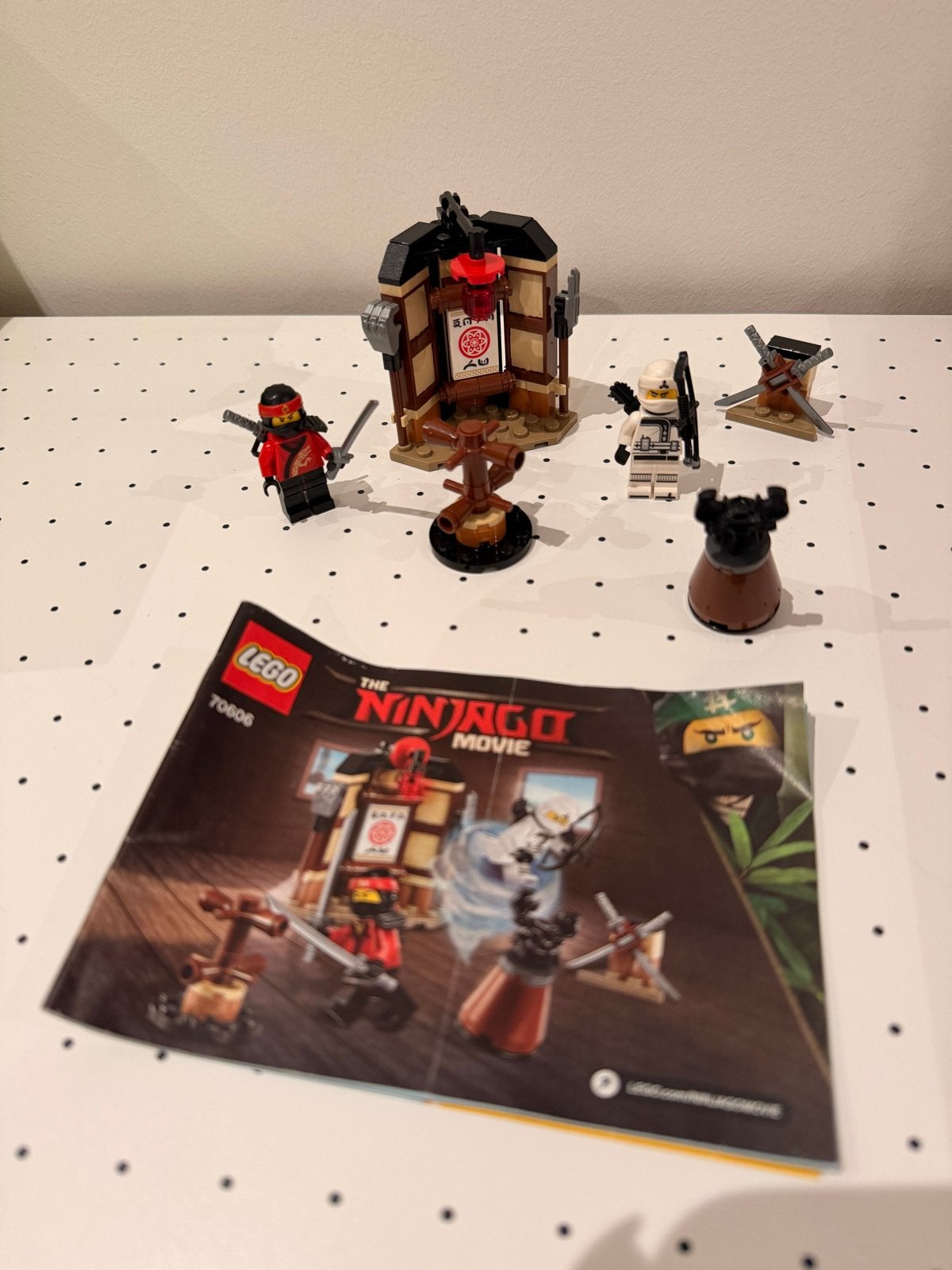 Lego Ninjago Movie Training Set 70606 met minifiguren, Lego, Ophalen of Verzenden, Zo goed als nieuw, Compleet