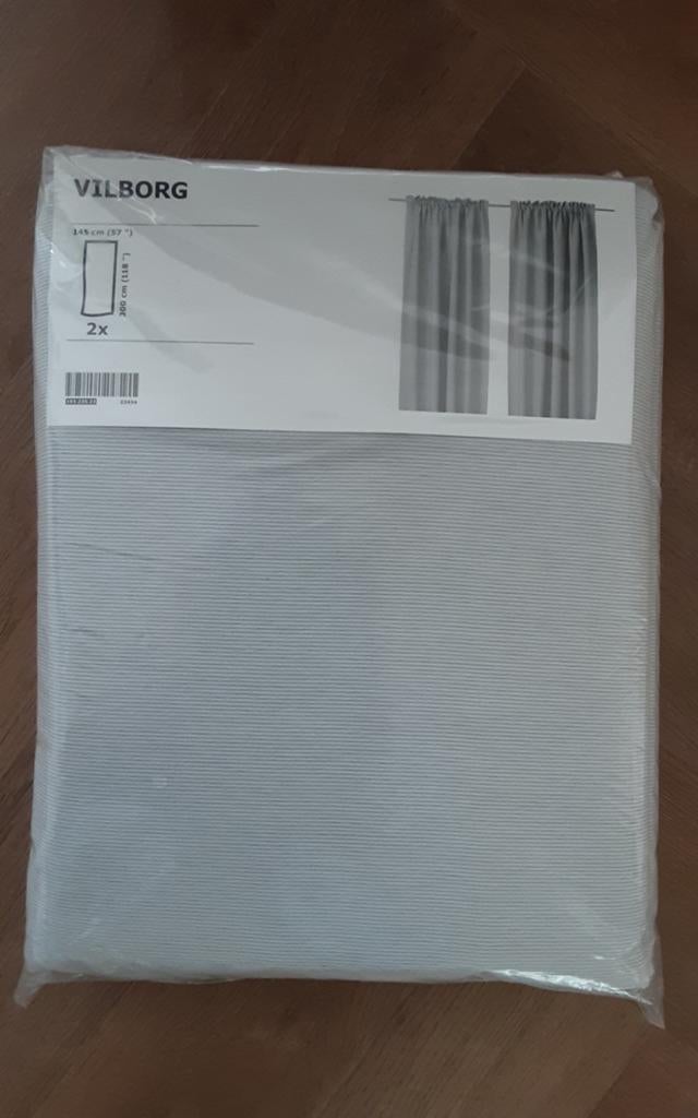 IKEA Vilborg gordijn - nieuw in verpakking, Huis en Inrichting, Ophalen, Nieuw, 200 cm of meer