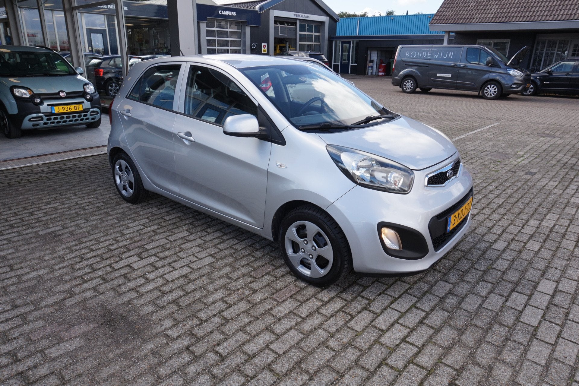 Kia Picanto 1.2 CVVT ISG Comfort Pack Incl nw apk/beurt & 3, Auto's, Voorwielaandrijving, Euro 5, Gebruikt, Zwart
