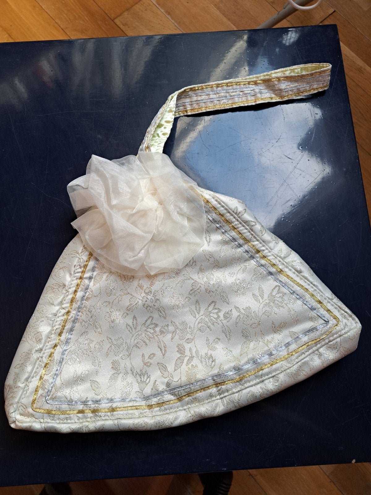 Markiezen tas, Ophalen of Verzenden, Bruin, Handtas