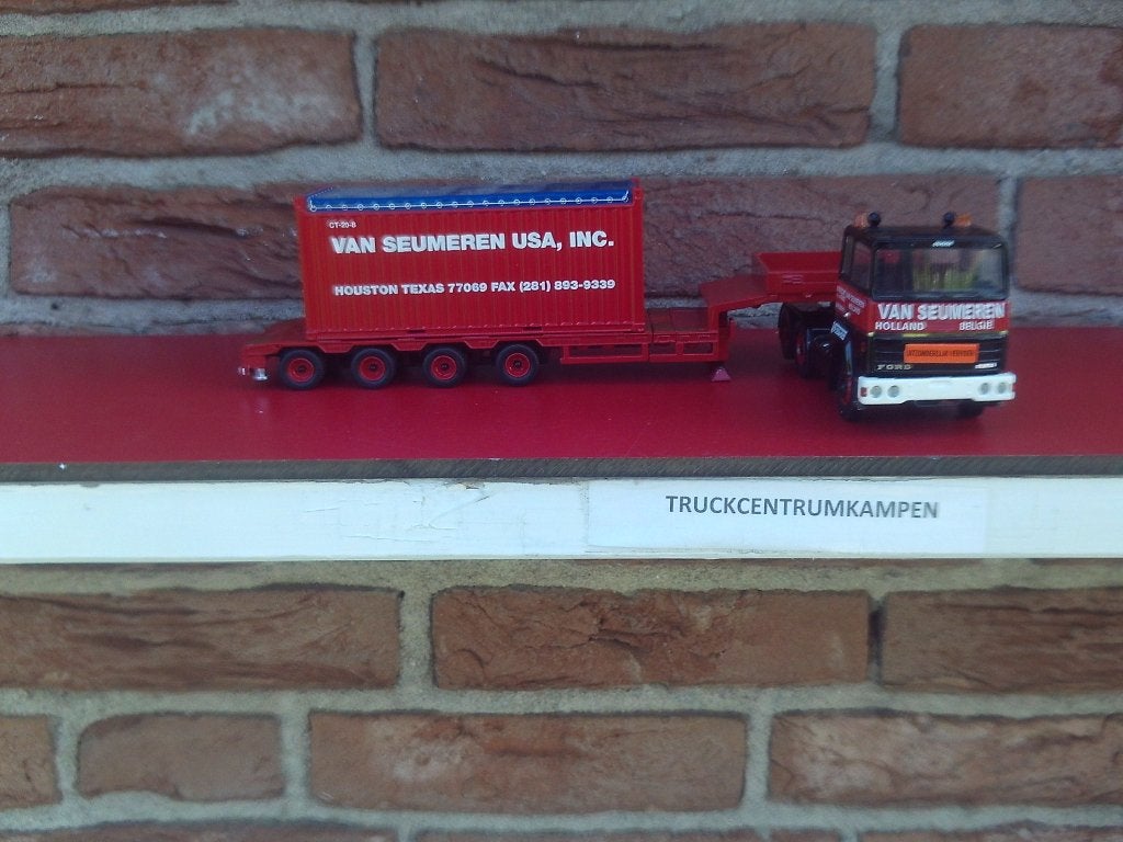 Tekno  Ford  Transcontinental  van  Seumeren., Hobby en Vrije tijd, Modelauto's | 1:50, Ophalen of Verzenden, Nieuw, Bus of Vrachtwagen