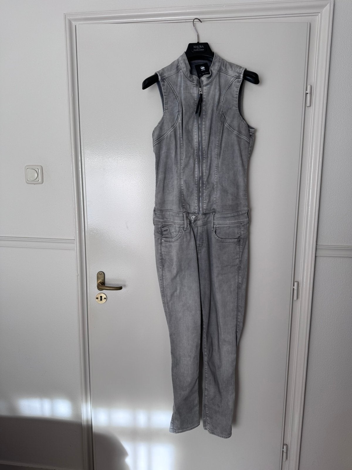 G star jumpsuit maat L, Ophalen of Verzenden, Gedragen, Maat 38/40 (M), Grijs