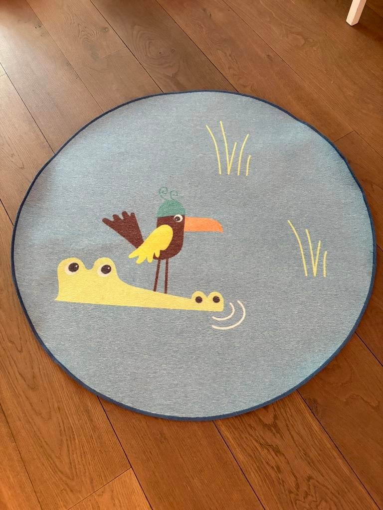 Vloerkleed / Speelkleed rond, Ophalen, Gebruikt