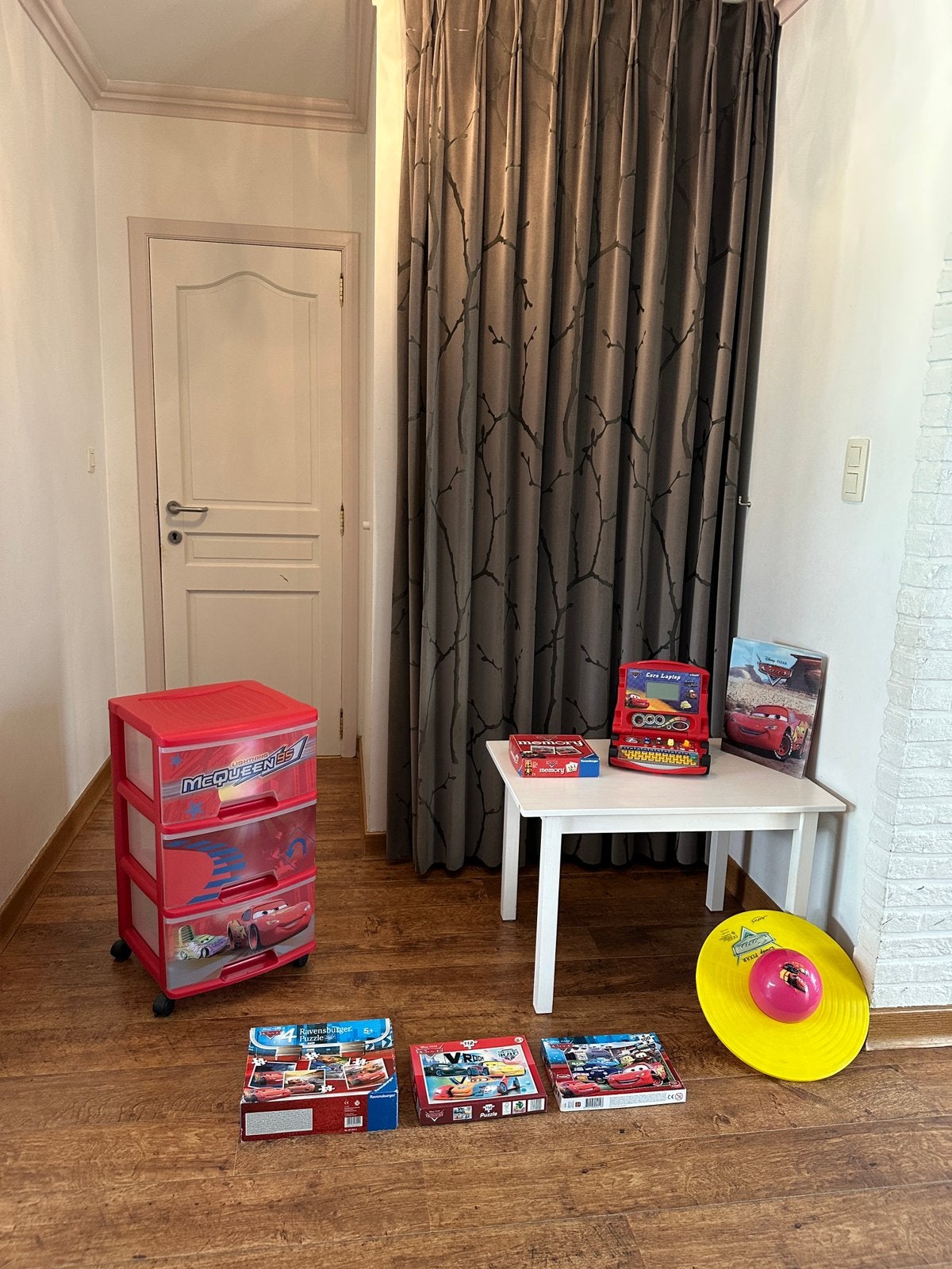 Cars pakket Vtech Curver Ravensburger puzzel puzzels memory, Ophalen, Zo goed als nieuw