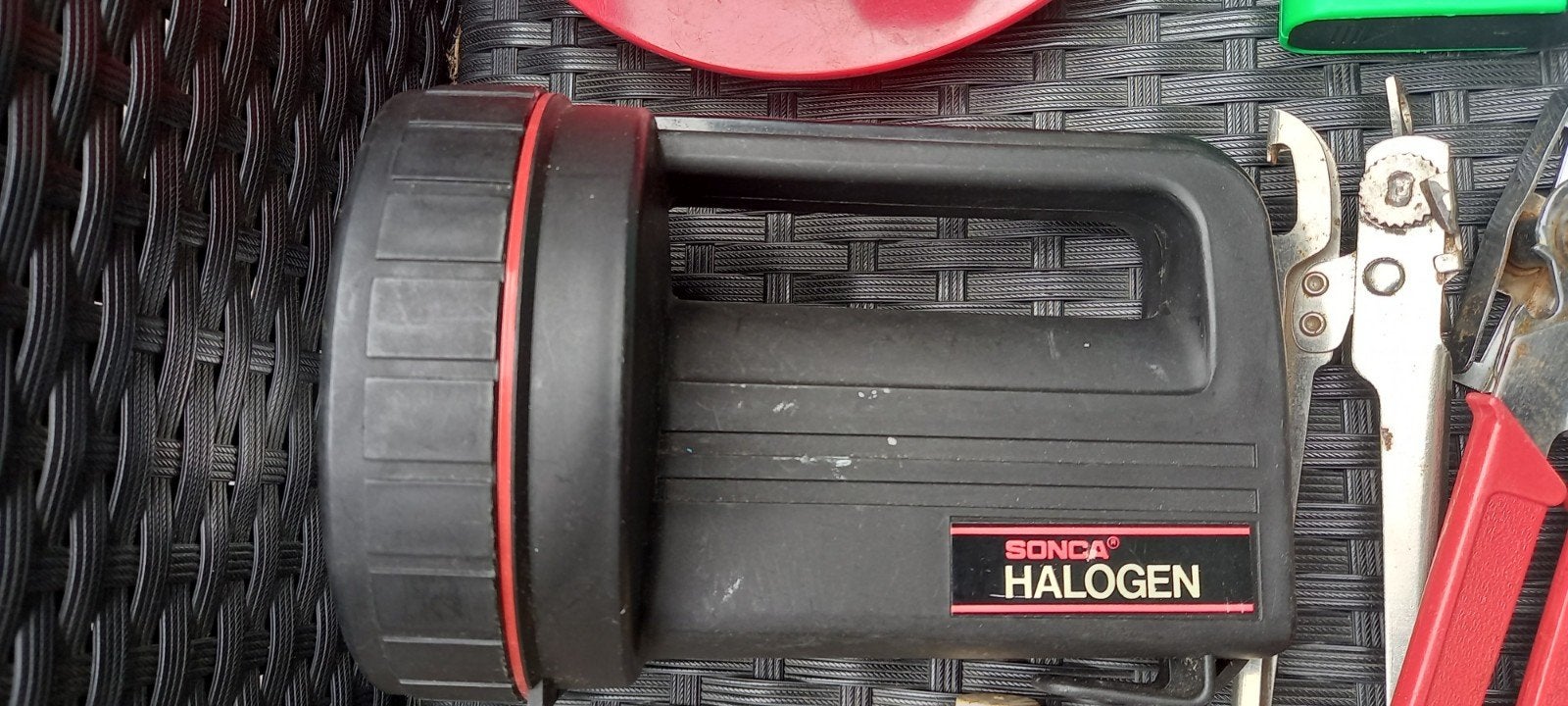 Sonca Halogeen Zaklamp - Krachtige Verlichting, Ophalen of Verzenden, Gebruikt, Batterij
