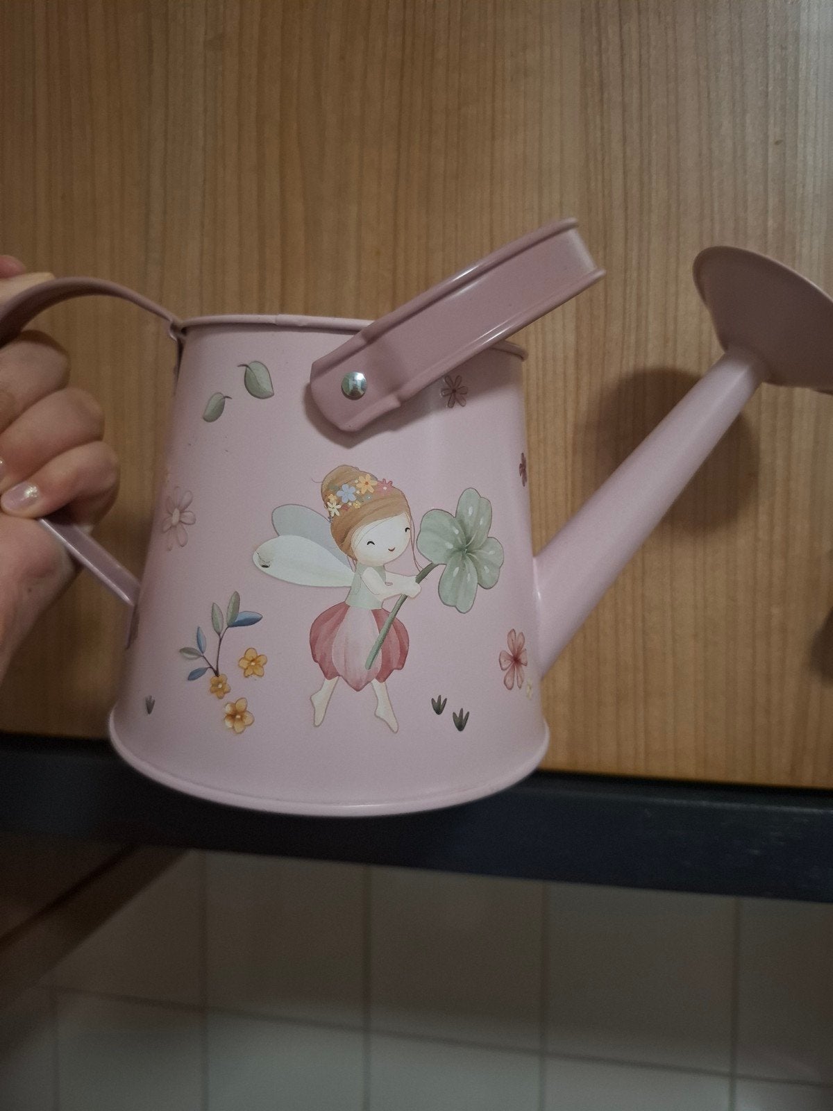 Little Dutch Gieter Roze met Fee - Zo goed als nieuw, Tuin en Terras, Ophalen of Verzenden, Nieuw