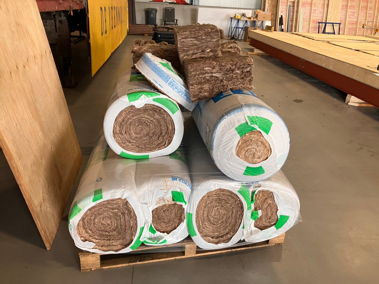 Knauf naturol 170mm dik 380 breed, Ophalen, 12 cm of meer, Zo goed als nieuw, 15 m² of meer
