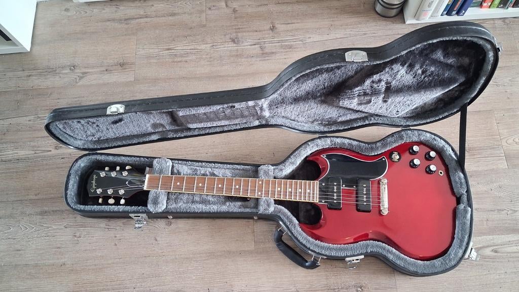 Mooie Epiphone SG special in originele SG koffer, Muziek en Instrumenten, Ophalen, Zo goed als nieuw, Solid body, Epiphone