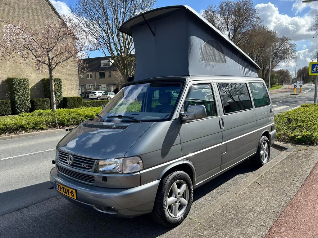 Volkswagen T4 camper org. California Freestyle 2003 - 151pk, Caravans en Kamperen, Buscamper of Camperbus, Volkswagen, Treinzit
