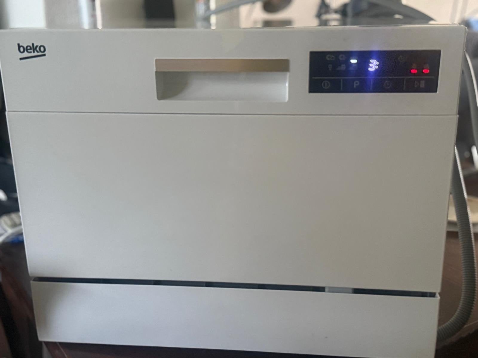 Beko DTC36610W Mini Tafel Afwasmachine - Z.g.a.n., Ophalen, Zo goed als nieuw, Energieklasse A of zuiniger