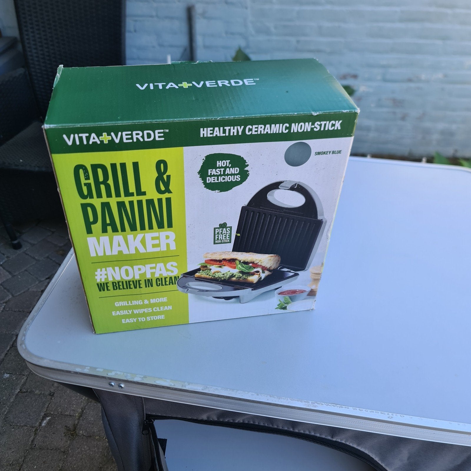Grill en compressorpompje 12 volt, Ophalen of Verzenden, Zo goed als nieuw