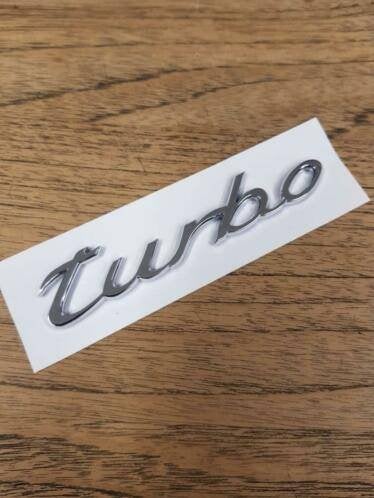 Porsche Turbo embleem, Verzenden