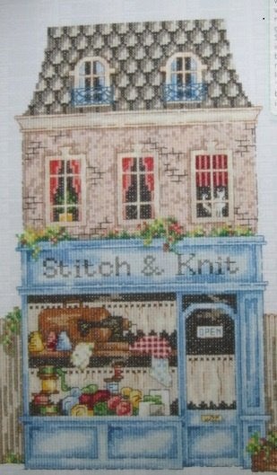 Borduurpatroon  Poppenhuis en Winkel nr 9747, Verzenden, Nieuw, Handborduren, Patroon