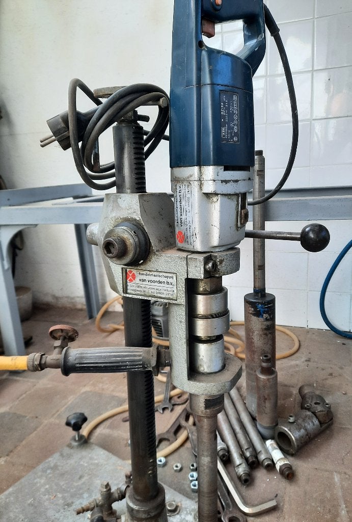 diamantboor machine watergekoeld, Ophalen, Variabele snelheid, Kolomboormachine, Gebruikt